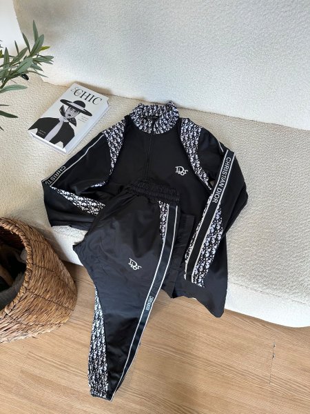 بدلة  رياضية خريفي Christian Dior / أسود